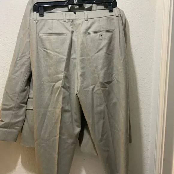 Ralph Lauren Purple Label suits Gray 100% Merino Wool Blazer 6/ pants 4 USA - Picture 6 of 13